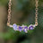 The Legacy Necklace - Amethyst Necklaces Handmade Handcrafted