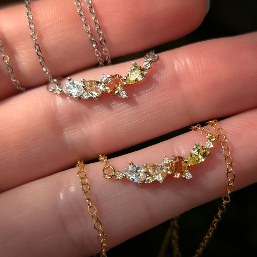 The Legacy Necklace- Citrine Necklaces Handmade Handcrafted