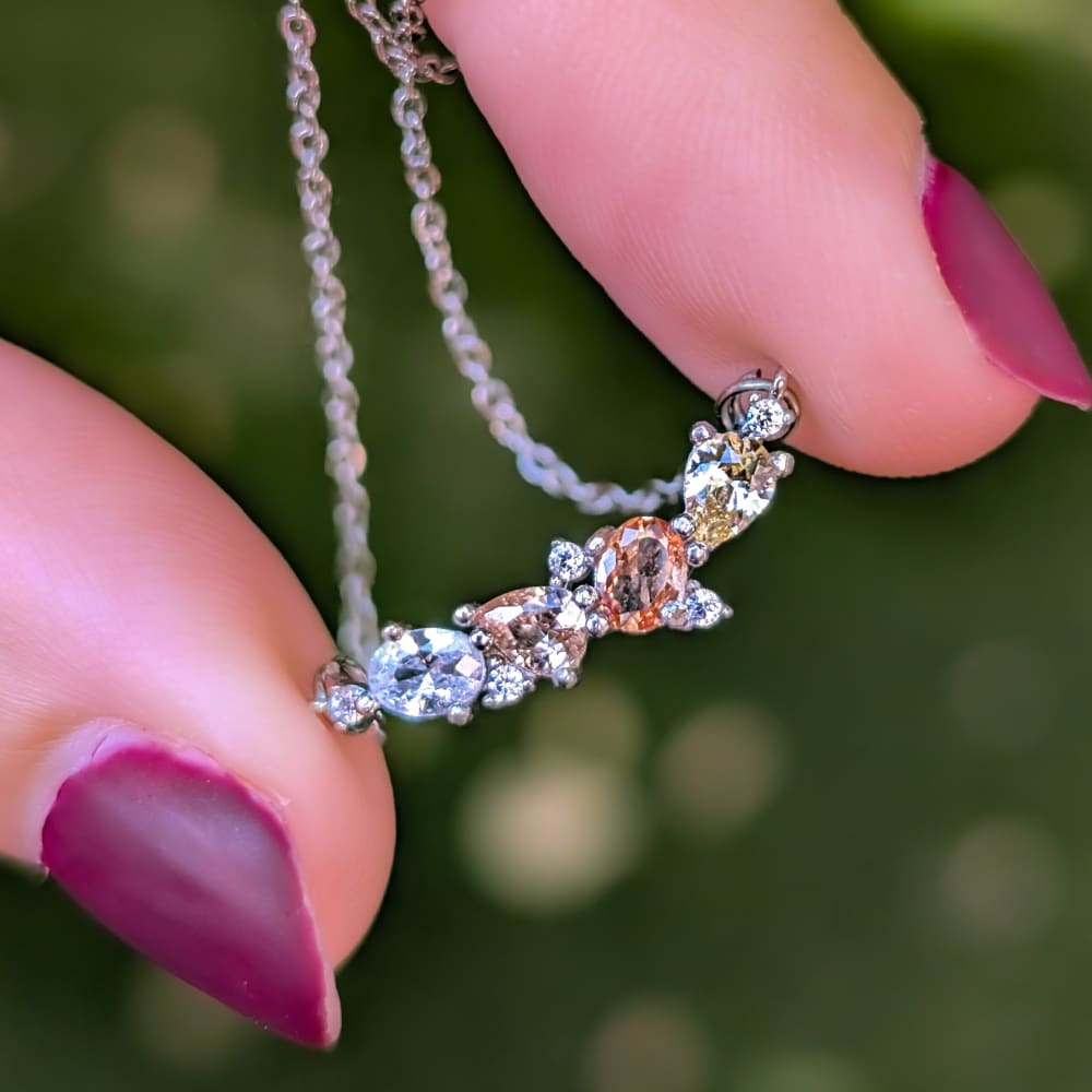 The Legacy Necklace- Citrine Necklaces Handmade Handcrafted