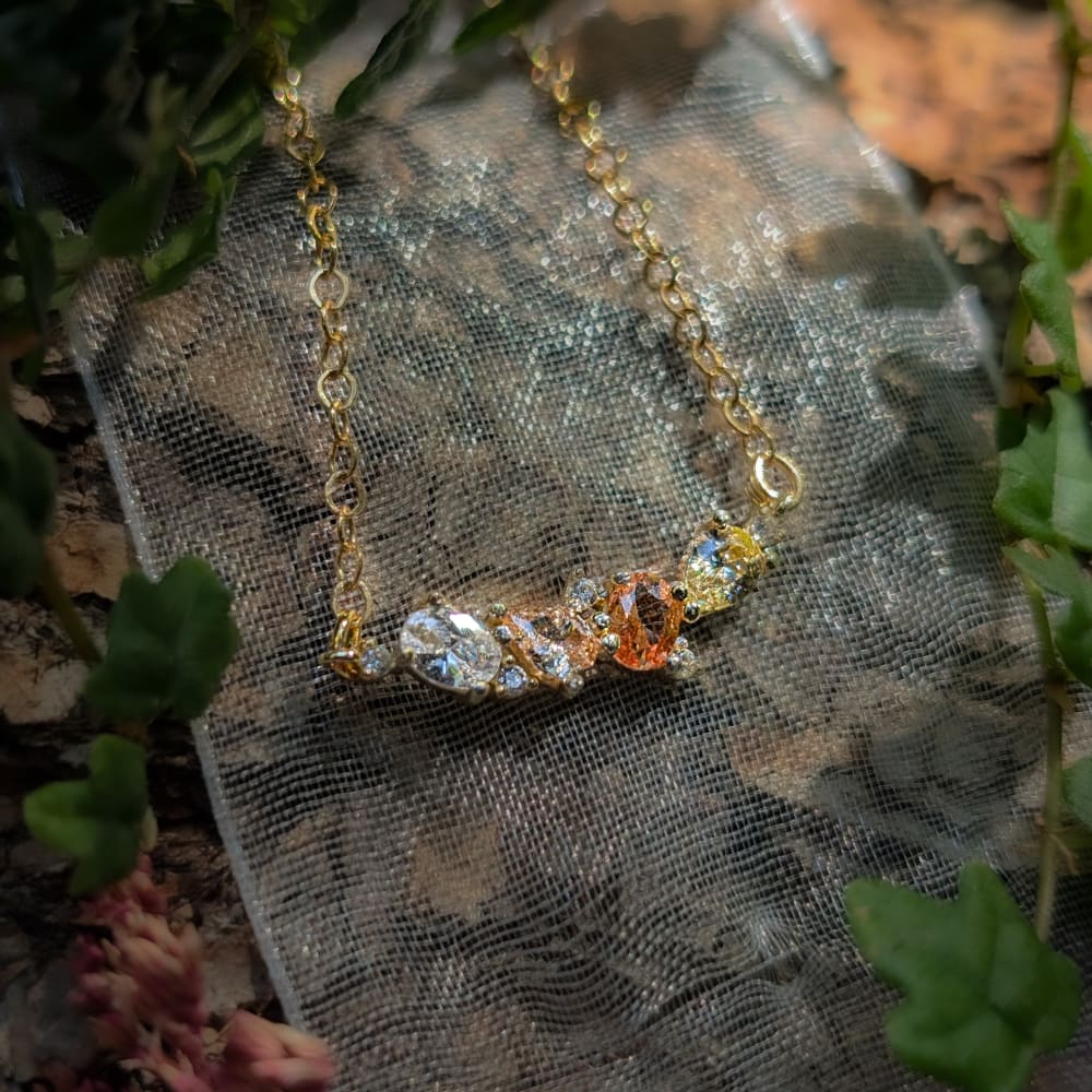 The Legacy Necklace- Citrine Necklaces Handmade Handcrafted