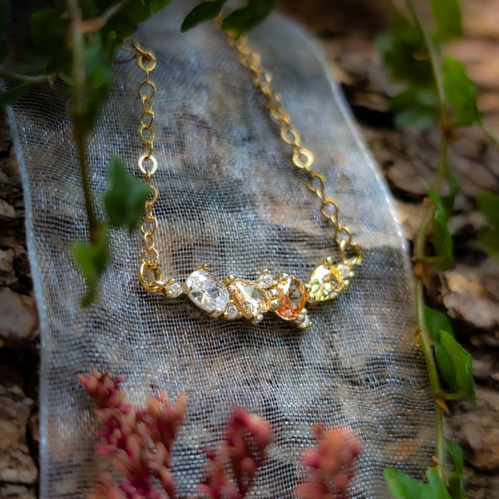 The Legacy Necklace- Citrine Necklaces Handmade Handcrafted