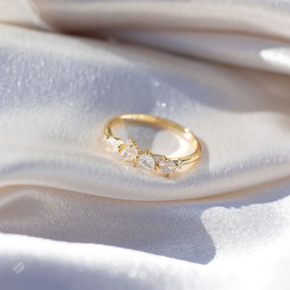 The Legacy Ring - Moissanite Rings Handmade Handcrafted