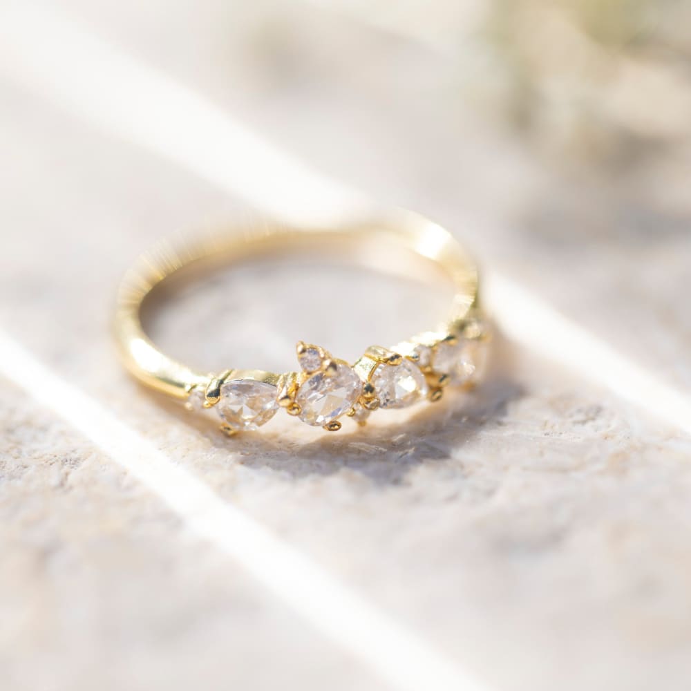 The Legacy Ring - Moissanite Rings Handmade Handcrafted