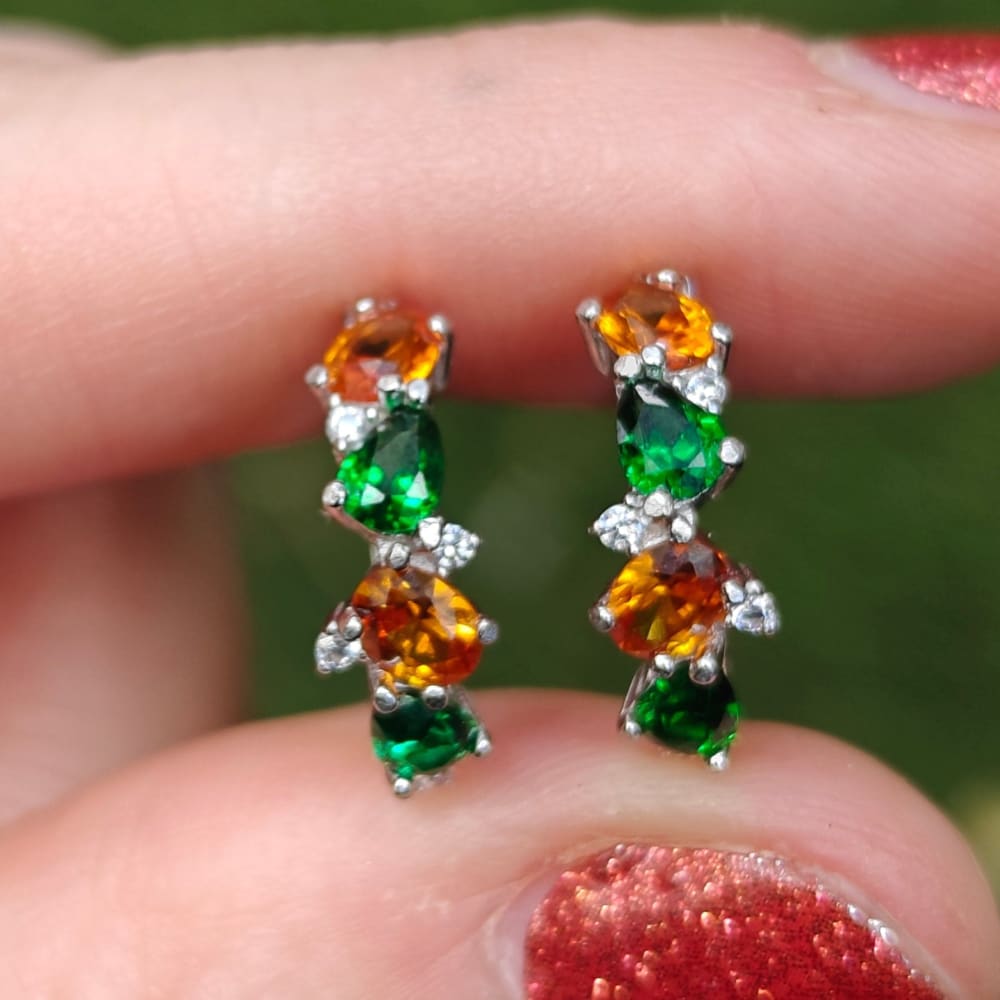 The Legacy Earrings - Custom Hoops Earrings Handmade Handcrafted