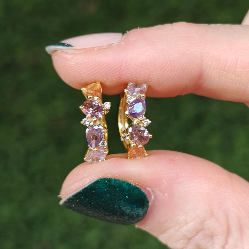 The Legacy Earrings - Custom Hoops Earrings Handmade Handcrafted