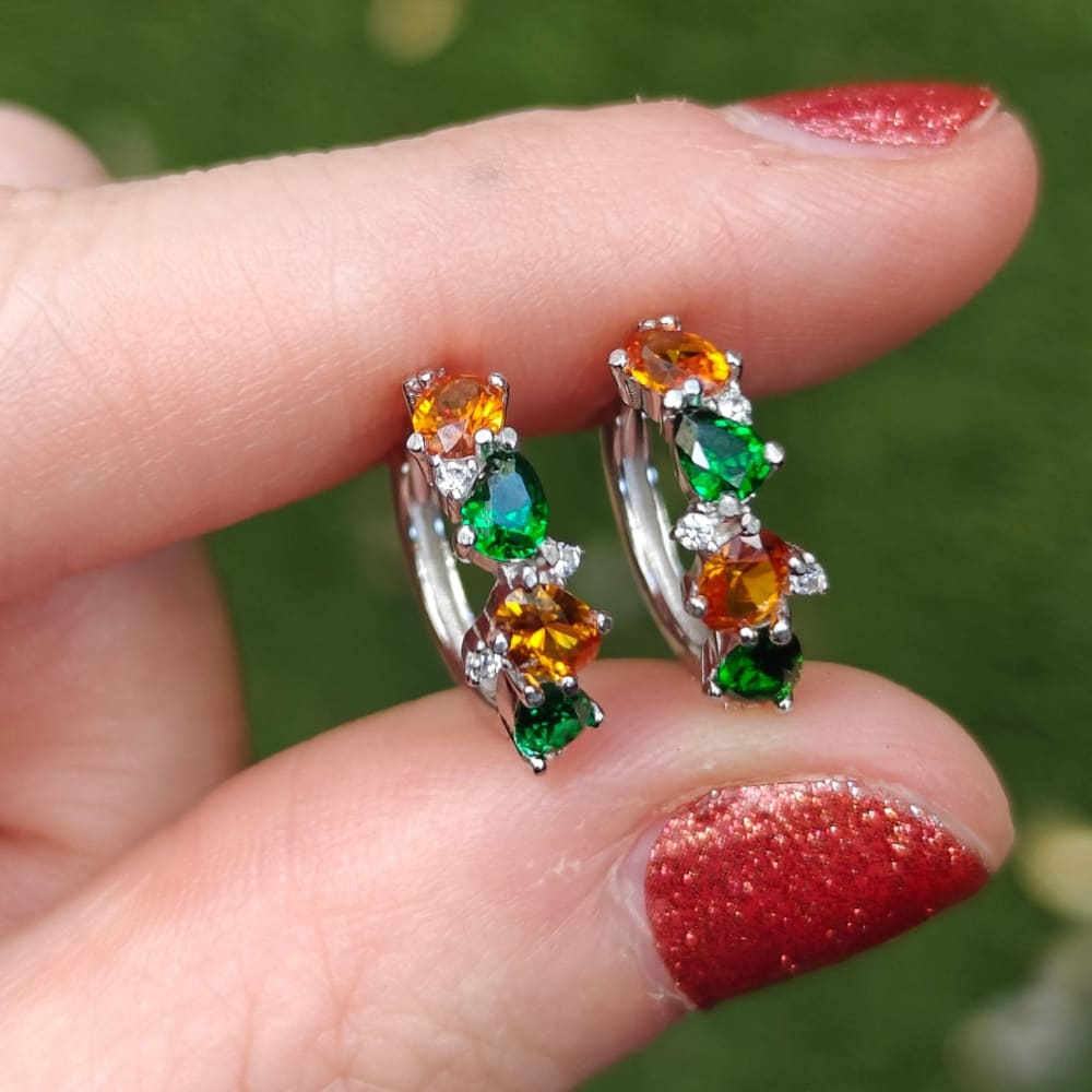 The Legacy Earrings - Custom Hoops Earrings Handmade Handcrafted