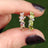 The Legacy Earrings - Peridot Hoops Earrings Handmade Handcrafted
