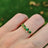 The Legacy Ring - Emerald Rings Handmade Handcrafted