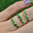 The Legacy Ring - Emerald Rings Handmade Handcrafted