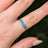 The Legacy Ring - London Blue Topaz Rings Handmade Handcrafted