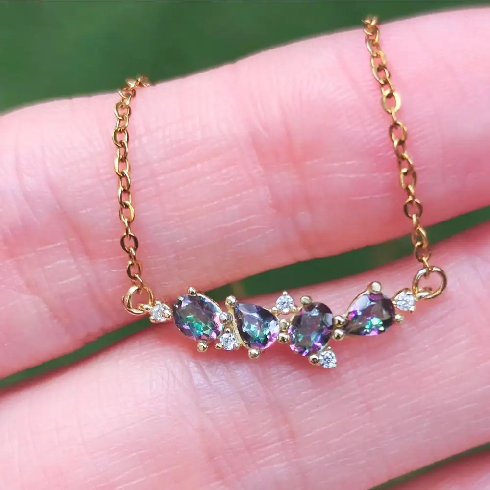 The Legacy Necklace - Alexandrite Necklaces Handmade Handcrafted