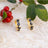 The Legacy Earrings - Onyx Hoops Earrings Handmade Handcrafted