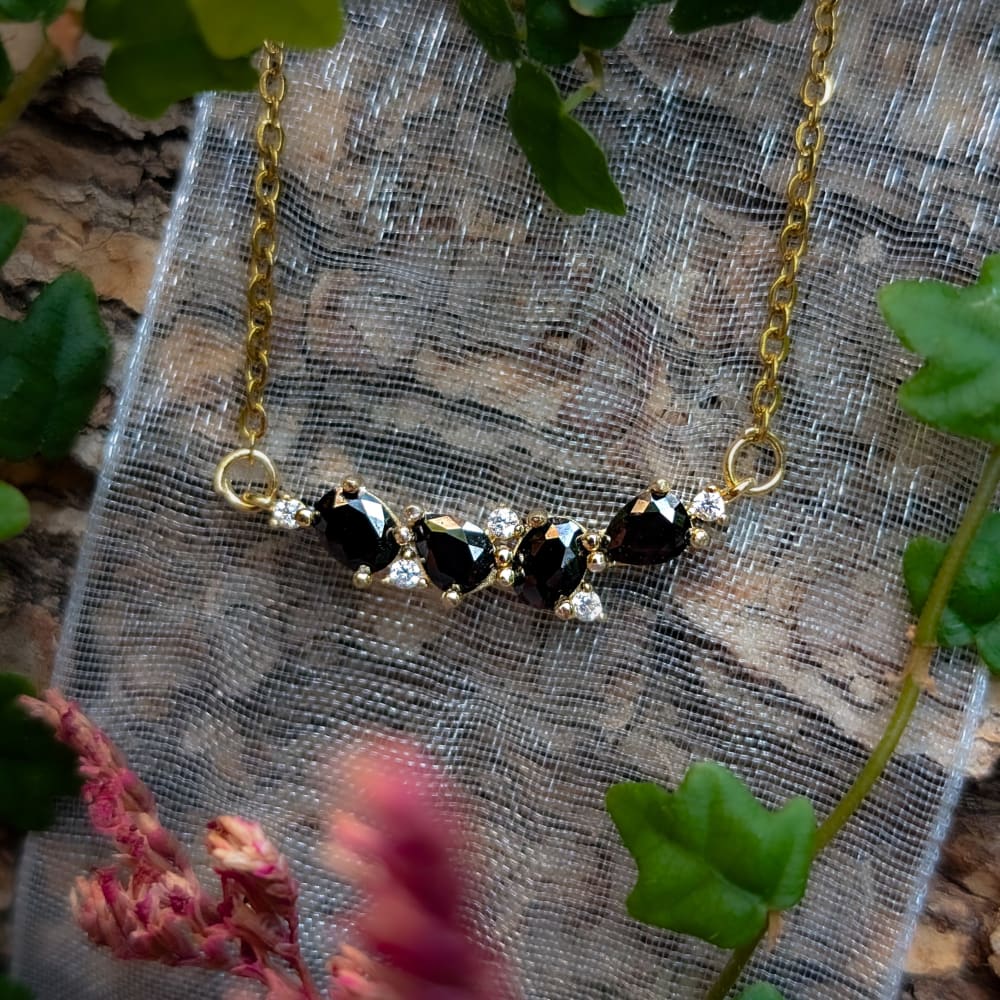 The Legacy Necklace - Onyx Necklaces Handmade Handcrafted