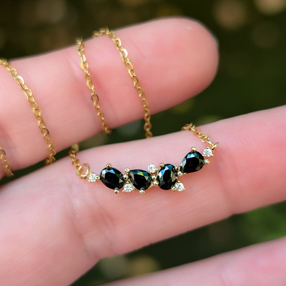 The Legacy Necklace - Onyx Necklaces Handmade Handcrafted