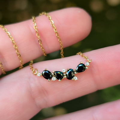 The Legacy Necklace - Onyx Necklaces Handmade Handcrafted