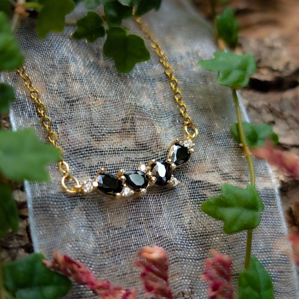 The Legacy Necklace - Onyx Necklaces Handmade Handcrafted
