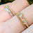 The Legacy Ring - Rainbow Topaz Rings Handmade Handcrafted
