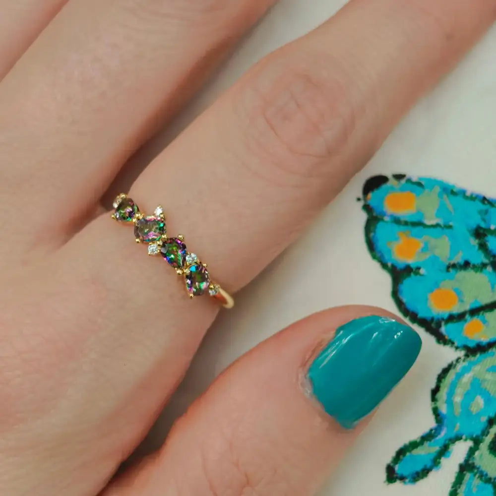 The Legacy Ring - Alexandrite Rings Handmade Handcrafted