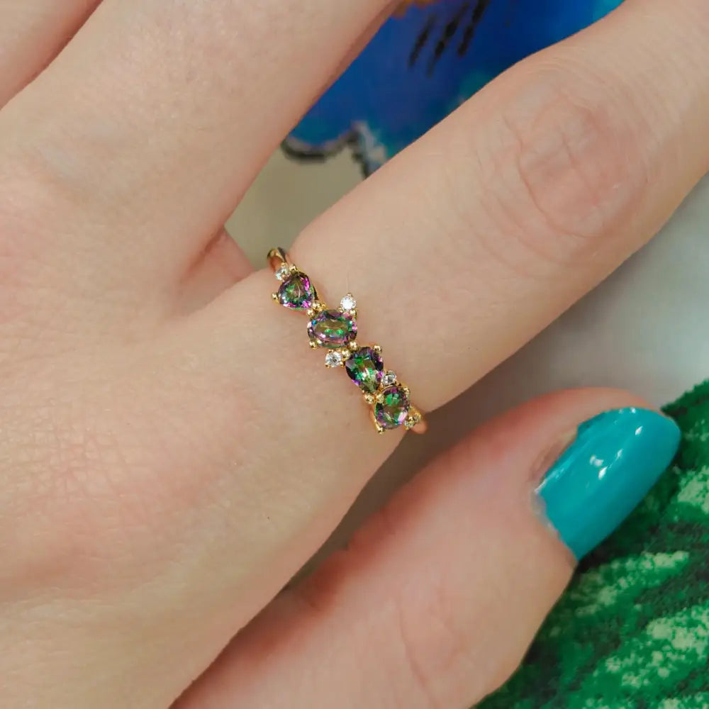 The Legacy Ring - Alexandrite Rings Handmade Handcrafted