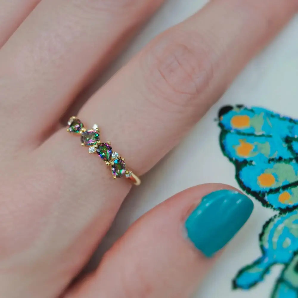 The Legacy Ring - Alexandrite Rings Handmade Handcrafted