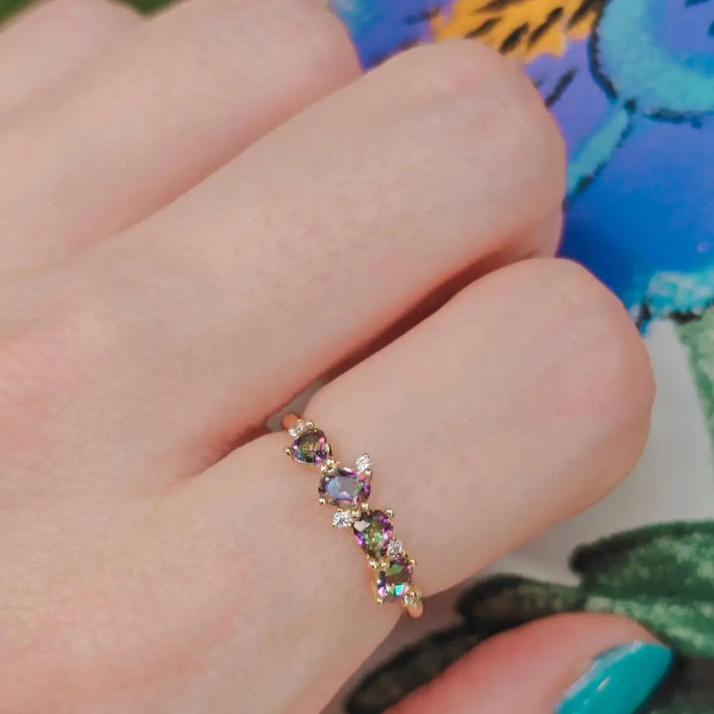 The Legacy Ring - Alexandrite Rings Handmade Handcrafted