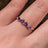 The Legacy Ring - Amethyst Rings Handmade Handcrafted