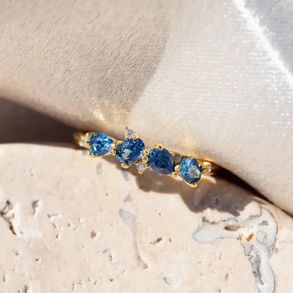 The Legacy Ring - Sapphire Rings Handmade Handcrafted
