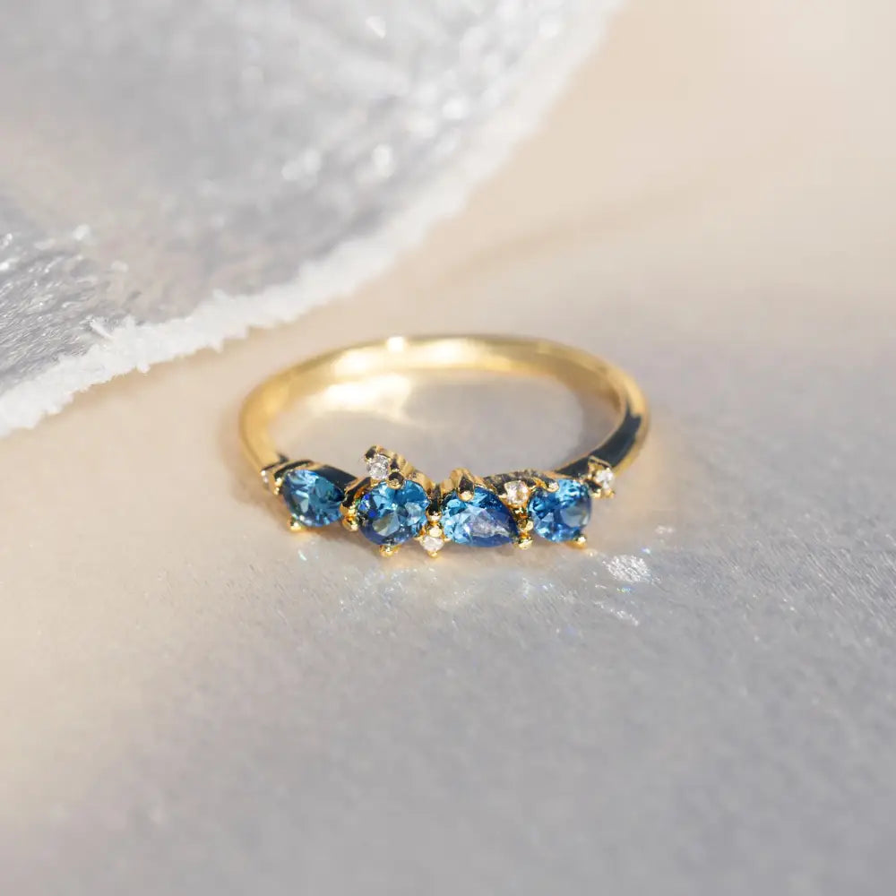 The Legacy Ring - Sapphire Rings Handmade Handcrafted