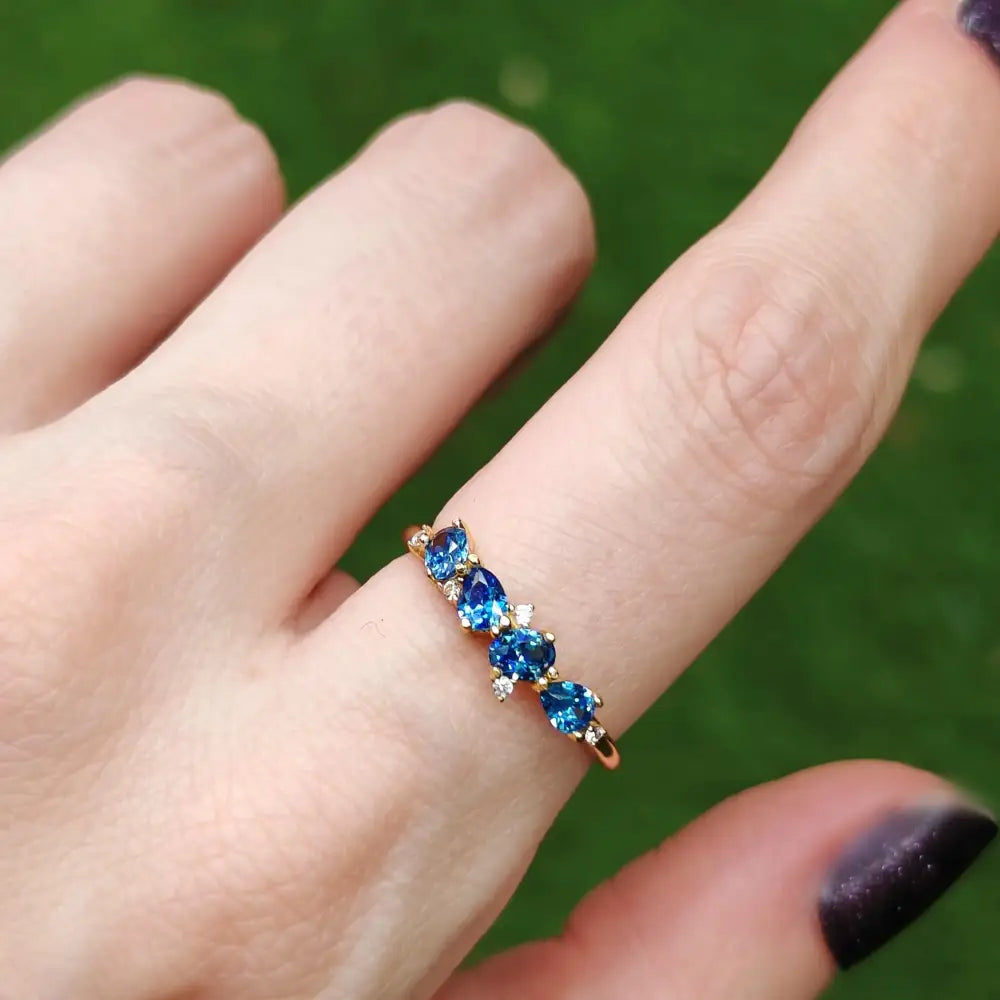 The Legacy Ring - Sapphire Rings Handmade Handcrafted