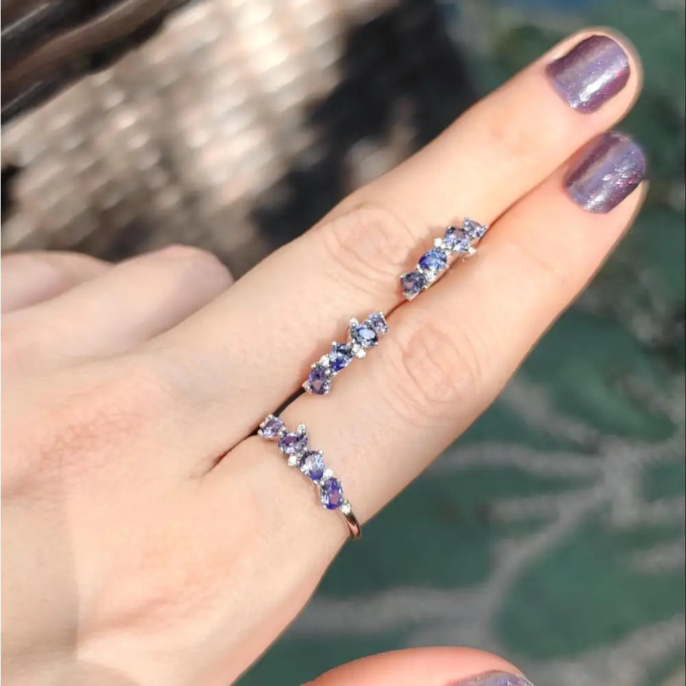 The Legacy Ring - Tanzanite Rings Handmade Handcrafted
