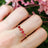 The Legacy Ring - Ruby Rings Handmade Handcrafted
