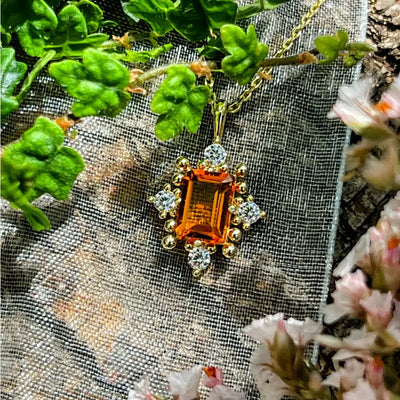 The Marielle - Custom Gemstone Necklace Necklaces Handmade Handcrafted