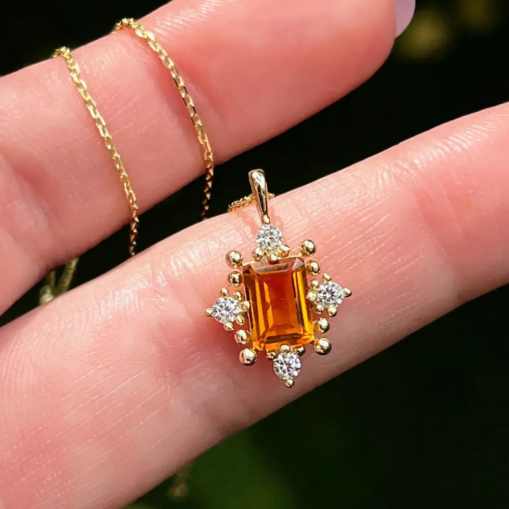 The Marielle - Custom Gemstone Necklace Necklaces Handmade Handcrafted