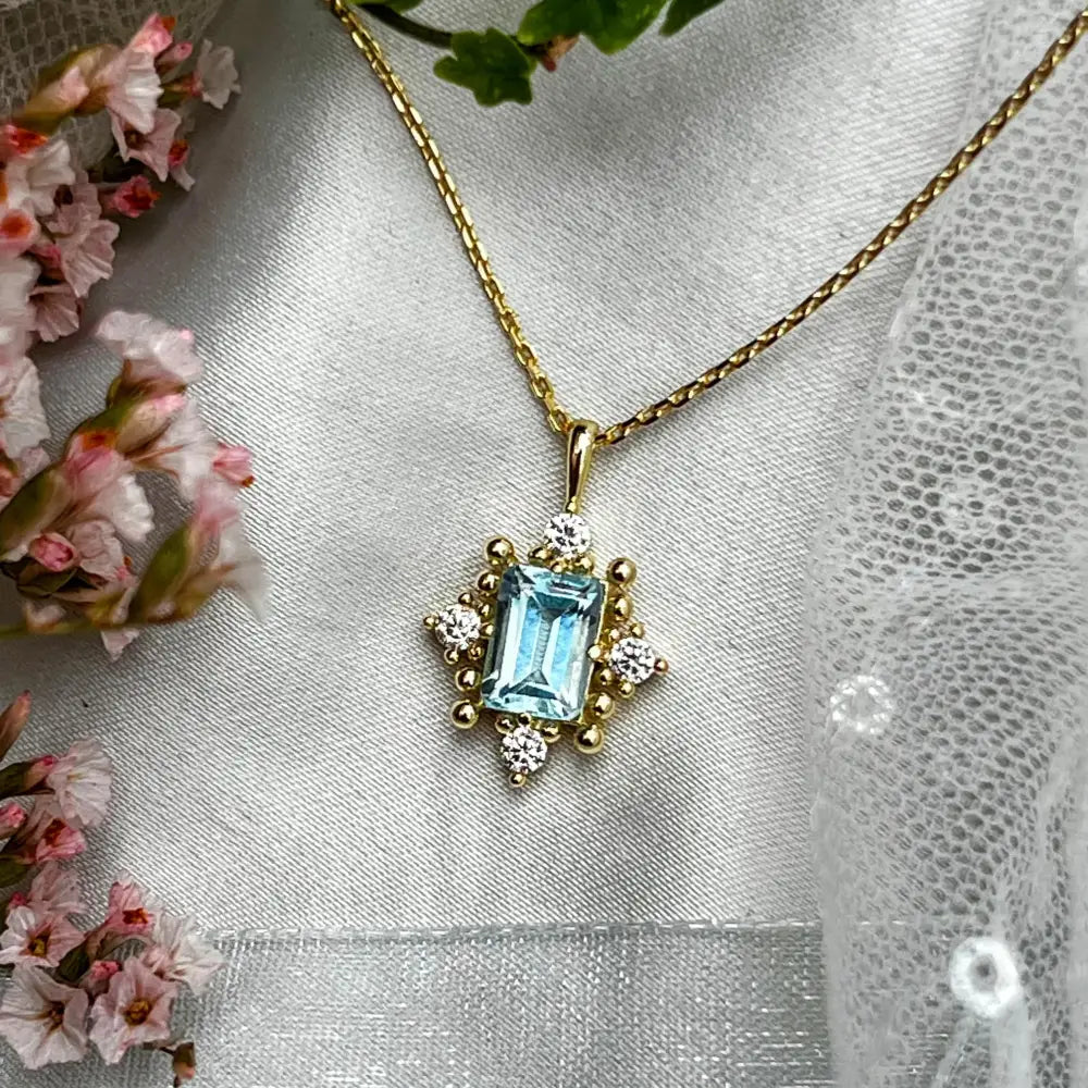 The Marielle - Custom Gemstone Necklace Necklaces Handmade Handcrafted