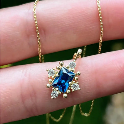 The Marielle - Custom Gemstone Necklace Necklaces Handmade Handcrafted