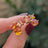 The Tulia - Citrine Cluster Studs Earrings Handmade Handcrafted