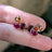 The Tulia - Fall Cluster Studs Earrings Handmade Handcrafted