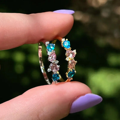 Legacy Ring - Trans Flag Rings Handmade Handcrafted