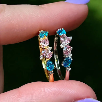 Legacy Ring - Trans Flag Rings Handmade Handcrafted