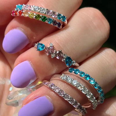Legacy Ring - Trans Flag Rings Handmade Handcrafted