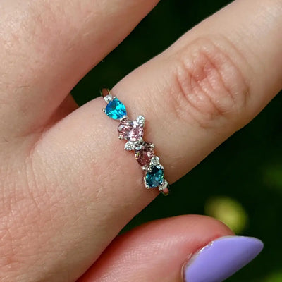 Legacy Ring - Trans Flag Rings Handmade Handcrafted