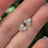 Tri-Cluster Champagne Sapphire Stud Earrings Earrings Handmade Handcrafted