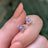 Tri-cluster Natural Tanzanite Earrings Earrings Handmade Handcrafted