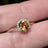 Vintage Hexagon Ring - Citrine Rings Handmade Handcrafted