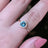 Vintage Hexagon Ring - London Blue Topaz Rings Handmade Handcrafted
