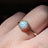 Vintage Hexagon Ring - Opal Rings Handmade Handcrafted