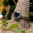 Vintage Hexagon Ring - Sapphire Rings Handmade Handcrafted