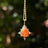 Vintage Teardrop Sunstone Halo Pendant Necklace Necklaces Handmade Handcrafted