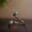 White Opal and Opal ring Rings Handmade Handcrafted