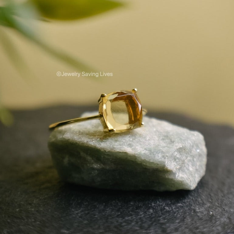 The Asher - Natural Citrine